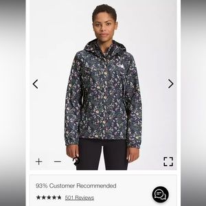 NWT THE NORTH FACE WOMENS ANTORA RAIN JACKET